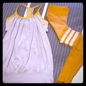 Lululemon work out Gold ☀️ theme set ☀️